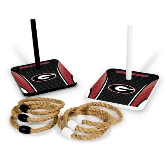NCAA Georgia Bulldogs Solid Wood Quoits Toss Game image {4}