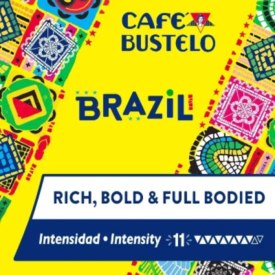 Caf&eacute; Bustelo Brazil Dark Roast Espresso Capsules - 10ct image {3}