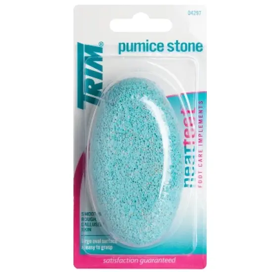 Trim Neat Feet Easy-to-Grip Oval Pumice Stone image {4}