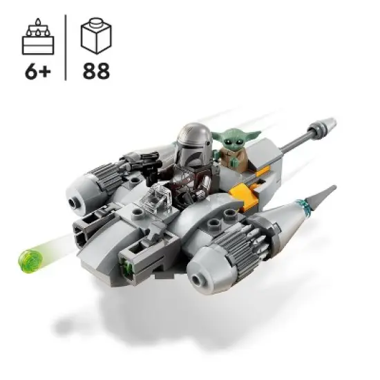 LEGO Star Wars The Mandalorian&rsquo;s N-1 Starfighter Microfighter 75363 image {2}