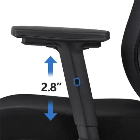 Yaheetech High Back Mesh Office Desk Chair with Multi-adjustable Headrest image {6}