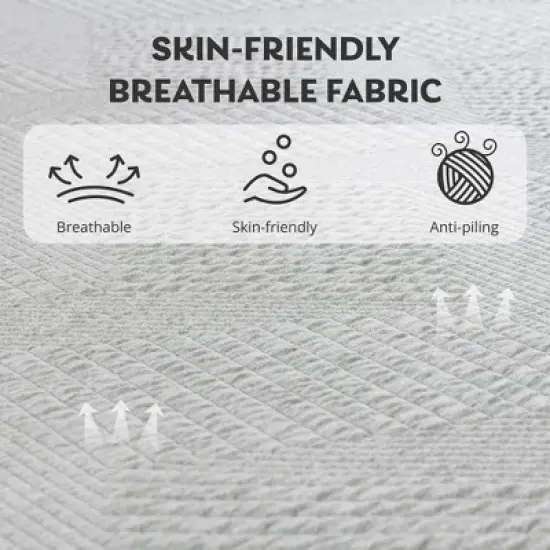 Ego 14" Medium Green Tea Adaptive Memory Foam Mattress image {5}