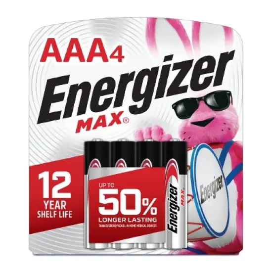 Energizer Max AAA Batteries - Alkaline Battery image {8}