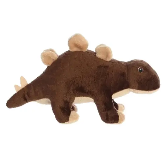 Aurora Eco Nation 12" Stegosaurus Brown Stuffed Animal image {2}