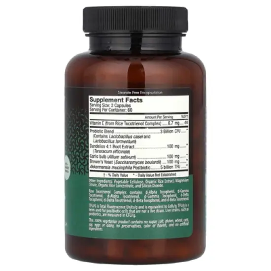 D'adamo Polyflora&reg;+ AB, Multi-Function Probiotic Formula , 120 VeggieCaps image {1}
