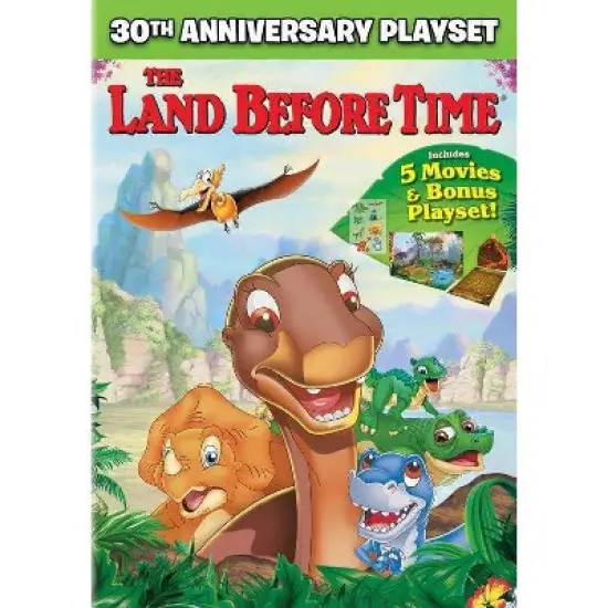 The Land Before Time 30th Anniversary Playset (DVD) image {1}