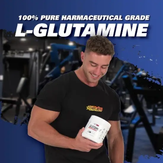 EHPlabs L-Glutamine Powder &ndash; 500g, 100 Servings &ndash; Muscle Recovery, Gut & Immune Health Support image {6}