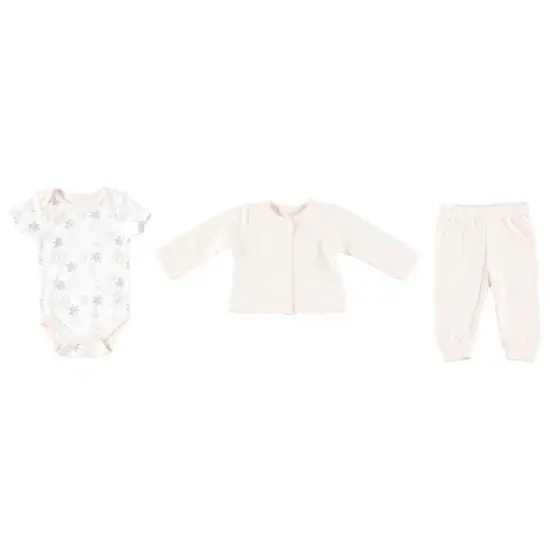 Chick Pea Baby Girl Clothes Cardigan Newborn Dress Up set image {1}