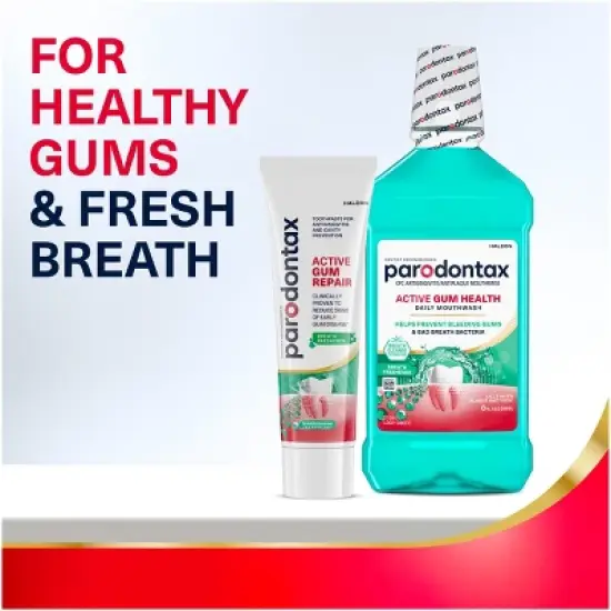 Parodontax Active Gum Repair Toothpaste - Breath Freshener - 3.4oz image {9}