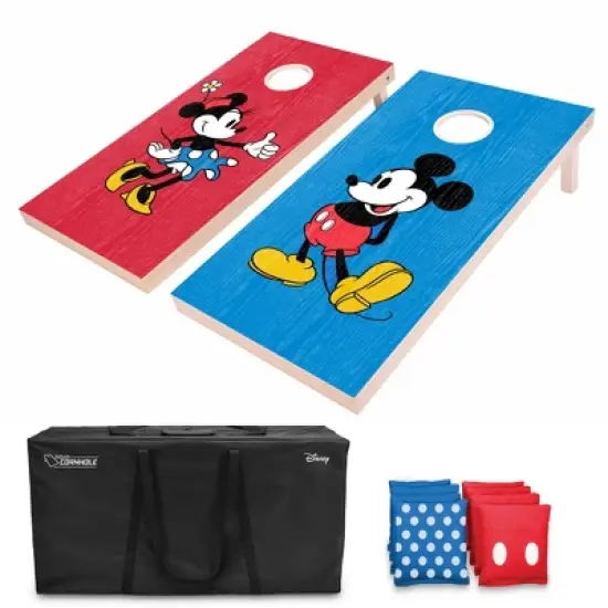 Disney Cornhole Set by GoSports - Regulation and Travel Size - Choose Between Mickey and Minnie and Toy Story image {8}