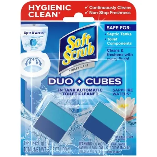 Soft Scrub Sapphire Water Duo Cubes - 2ct image {8}