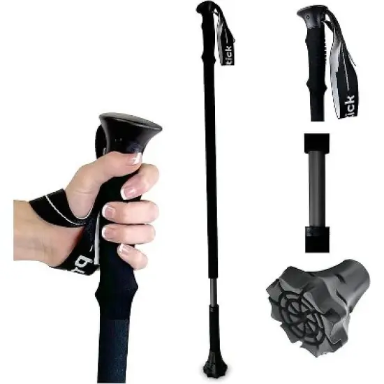 PrimeStick Walking Sticks for Seniors, Women & Men,Ergonomic Hiking Poles for Balance, Posture & Stability &ndash; Durable Trekking Poles for Walking image {9}