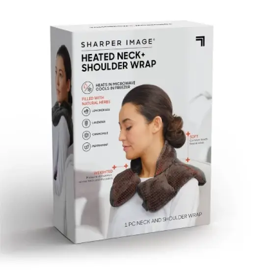 Sharper Image Neck and Shoulder Wrap Body Massager image {6}