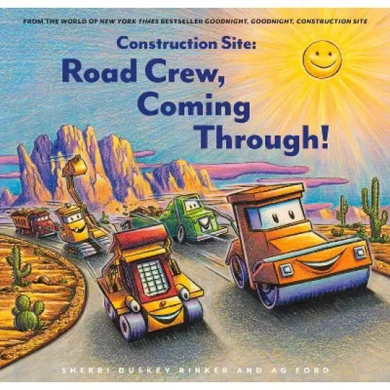 Construction Site: Road Crew, Coming Through! - by Sherri Duskey Rinker (Board Book) image {1}