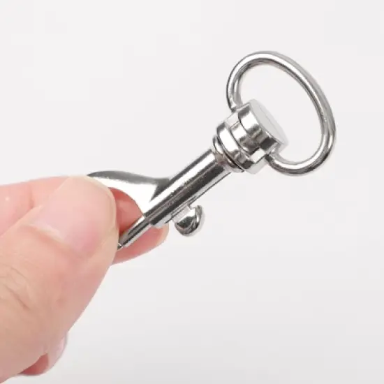 Unique Bargains Metal Eye Bolt Hook Lobster Swivel Spring Clips 5 Pcs image {5}