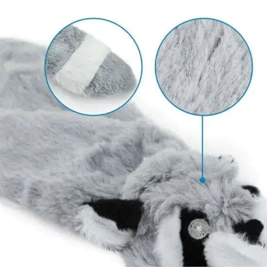 Best Pet Supplies 2-in-1 Stuffless Squeaky Dog Toy with Soft, Durable Fabric for Small, Medium and Large Pets, No Stuffing for Indoor Play - Combo Set image {3}