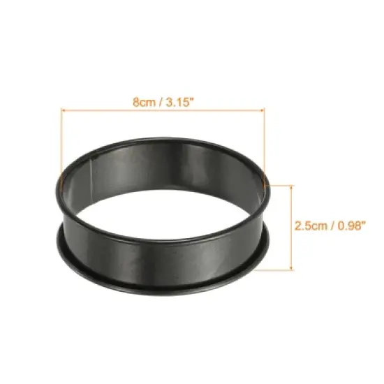 Unique Bargains Nonstick Double Rolled Round Cake Ring image {1}