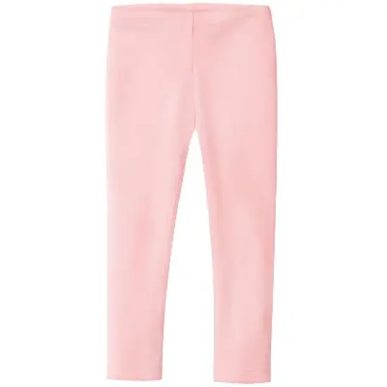 City Threads Girls Cotton Leggings - USA-Made, Soft, Breathable & Sensory Friendly for Kids/Toddlers (Heather Grey, 8) image {2}