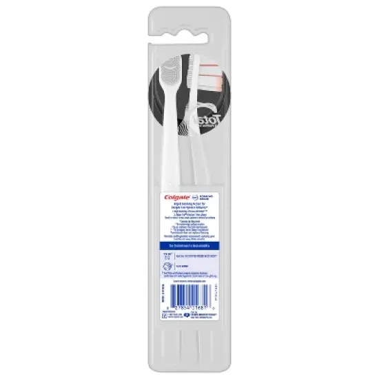 Colgate Total Active Prevention Foaming Clean Soft Toothbrush - 2ct image {9}