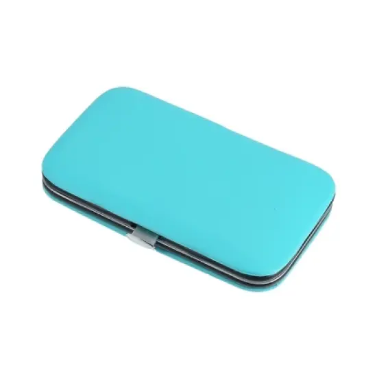 Unique Bargains Personal Care Stainless Steel Nail Clipper Cleaner Cuticle Grooming Kit Manicure Set 6 in 1 image {4}