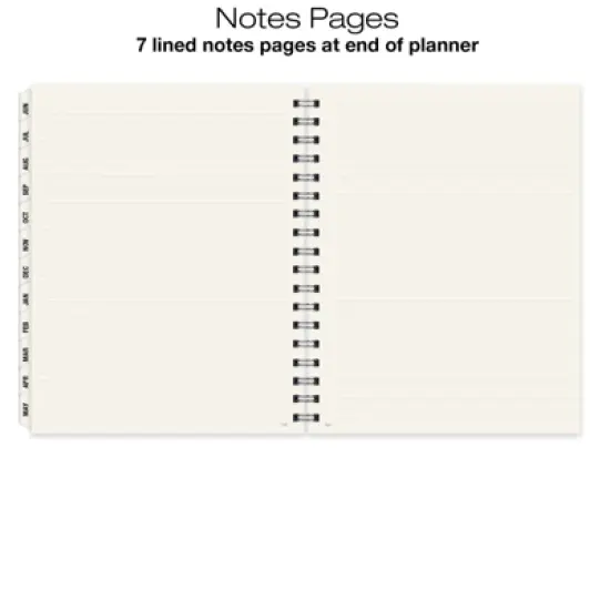 Global Printed Products Essential Monthly & Weekly Planner 7" x 9" AY 2026-2026 image {4}