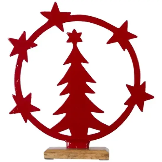 Northlight Star Bright Metal Tree Christmas Decoration - 12" image {5}