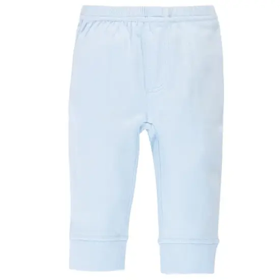 Touched by Nature Baby and Toddler Boy Organic Cotton Pants 4pk, Blue Green image {2}