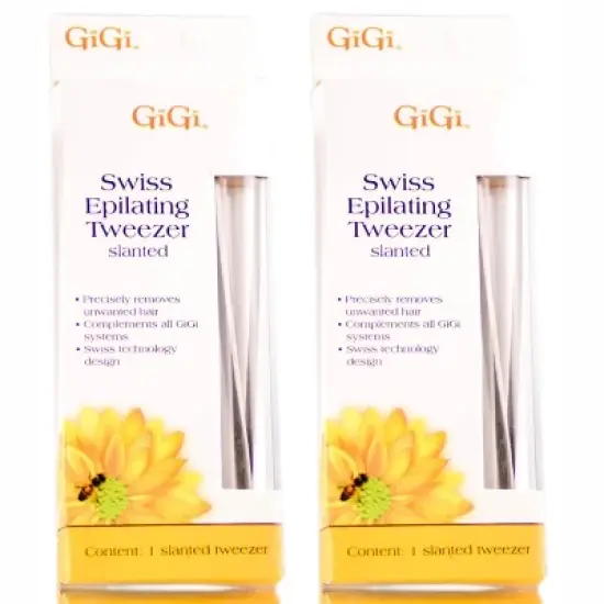 Gigi Swiss Epilating Tweezer - Slanted (PACK OF 2) image {5}