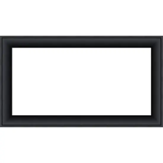 Amanti Art Nero Black Framed Dry Erase Magnetic Board image {10}