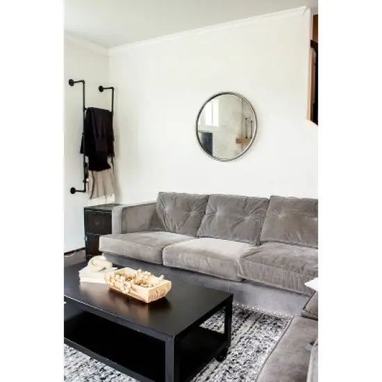 Command Large Picture Hanging Strips Black: Heavy Duty Adhesive, 3.649" Length, 0.751" Width, Plastic image {13}