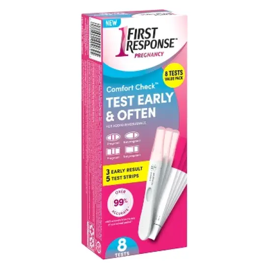 First Response Comfort Pregnancy Tests - 8ct image {1}