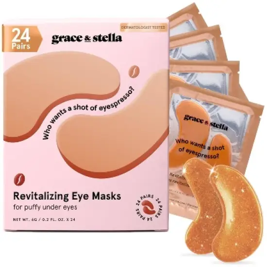 Grace & Stella Revitalizing Under Eye Masks - Bronze - 24ct image {4}