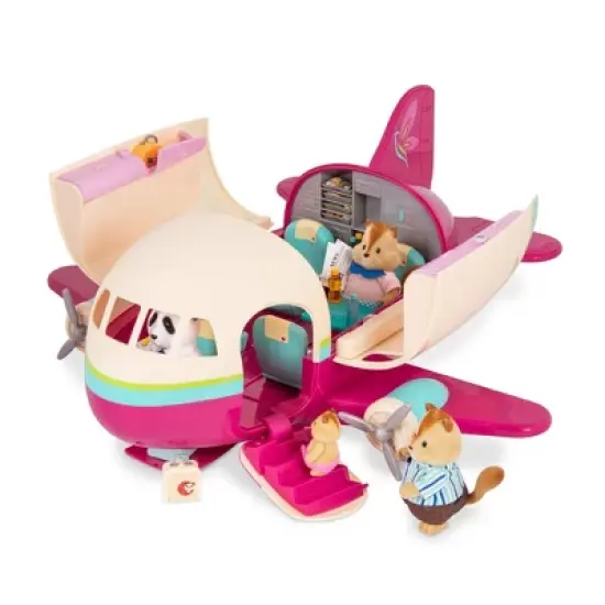 Li'l Woodzeez Toy Airplane with Accessories 35pc - Honeysuckle Airway image {4}