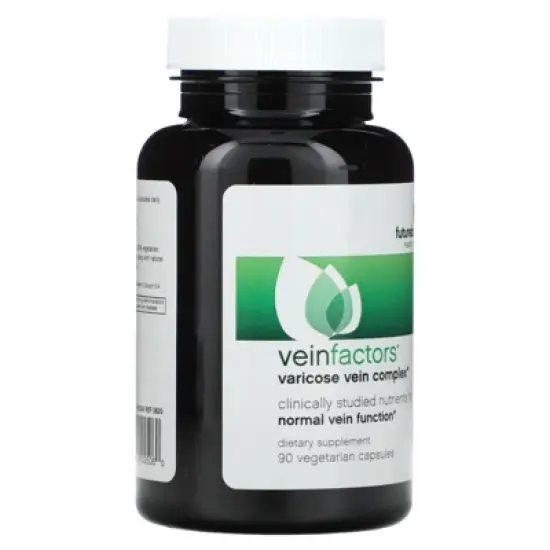 Futurebiotics VeinFactors, Varicose Vein Complex, 90 Vegetarian Capsules image {3}