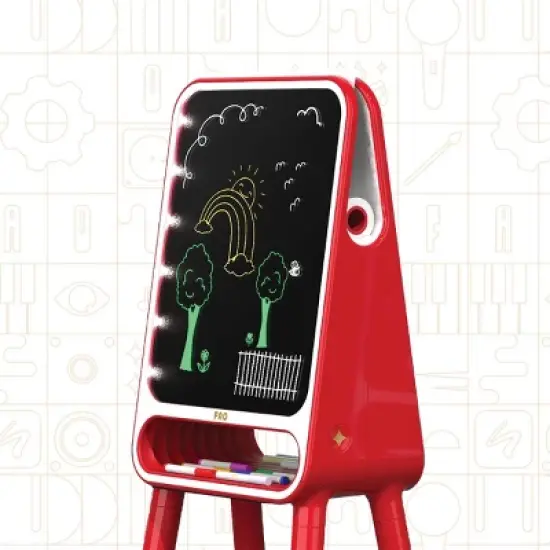 FAO Schwarz Floor Standing Easel image {1}