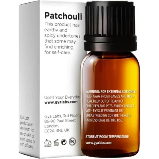 Gya Labs Patchouli Essential Oil - 0.34 Fl Oz - image {1}