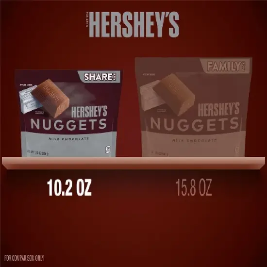 Hershey's Nuggets Share Size Milk Chocolate Candy - 10.2oz image {5}