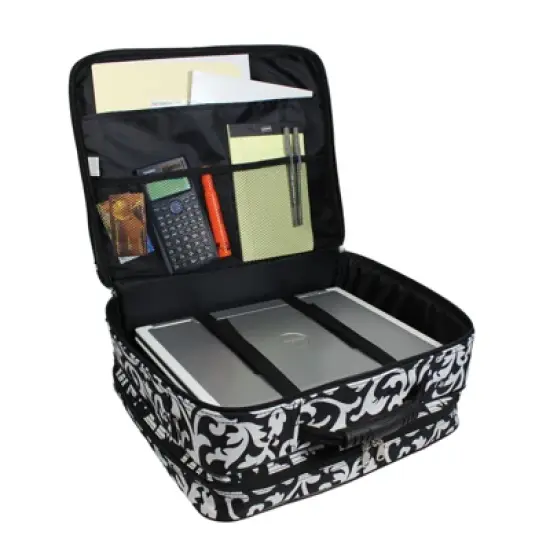 World Traveler Rolling 17-inch Laptop Case image {2}