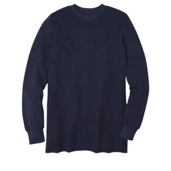 KingSize Men's Big & Tall Heavyweight Thermal Waffle Underwear Crewneck Tee Long Underwear Top image {5}