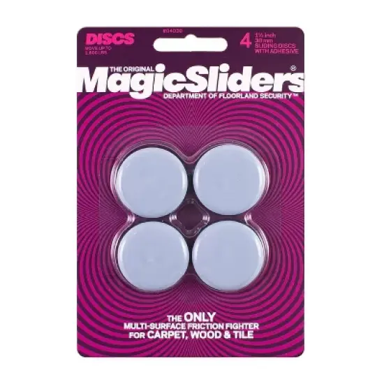 Magic Sliders 4pk 1.5" Round Adhesive image {3}