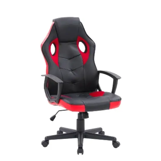 Mad Dog Gaming Chair Black and Red - CorLiving image {2}