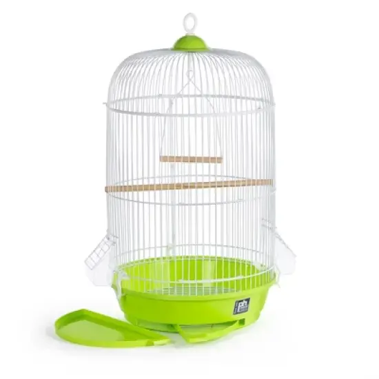 Prevue Pet Products Small Round Bird Cage - Green. image {2}