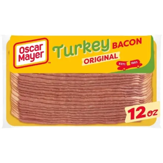 Oscar Mayer Turkey Bacon - 12oz image {9}
