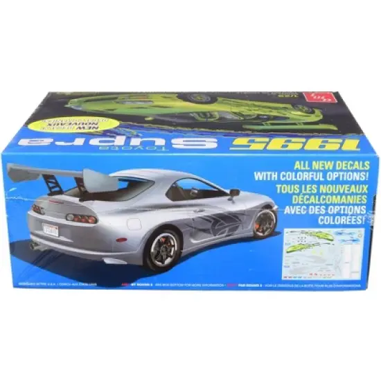 Skill 2 Model Kit 1995 Toyota Supra Convertible 1/25 Scale Model by AMT image {2}