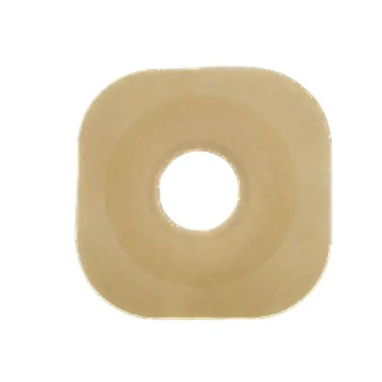 New Image Flextend Flat Floating Flange Pre-Cut Ostomy Barrier image {2}