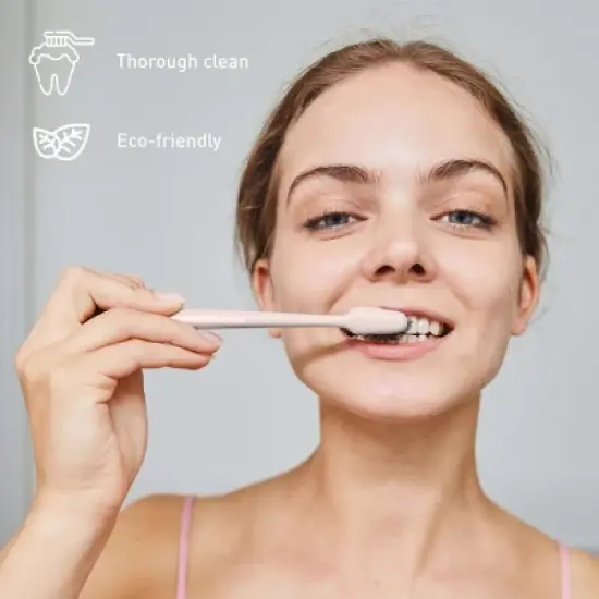 Eco Friendly Wide Brush Head Deep Clean Toothbrush image {2}