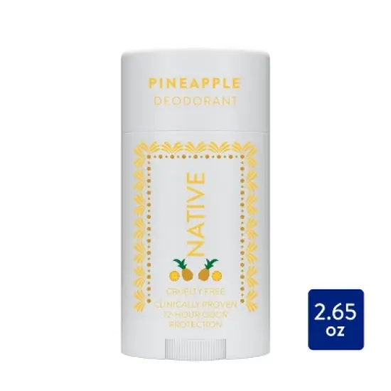 Native Deodorant for Women & Men - Limited Edition Jarritos - Pineapple - 2.65oz image {7}