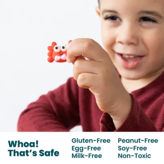 Chuckle & Roar Whoa Dough Character Creator Air Dry Clay - 12pc image {4}