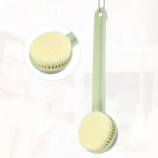 Unique Bargains Long Handle Bath Brush 13.98"x3.15"x1.69" 1 Pc image {4}