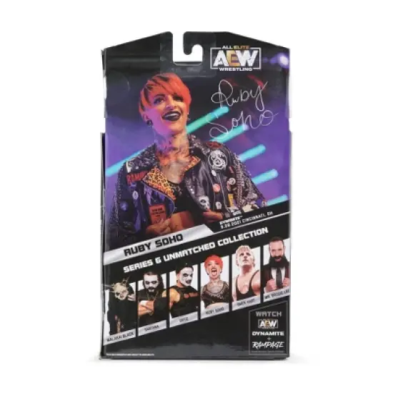 AEW Unmatched Series 6 Ruby Soho Action Figure image {1}